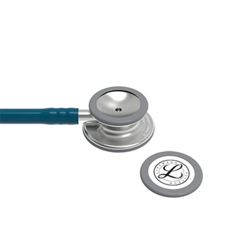 3M Littmann Classic III Stethoscope, Caribbean Blue Tube, 27 inch