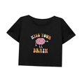 thumbnail image 3 of Camiseta corta y suave para mujer para ir de compras, oficina, camping, trabajo, playa. S, 3 of 7
