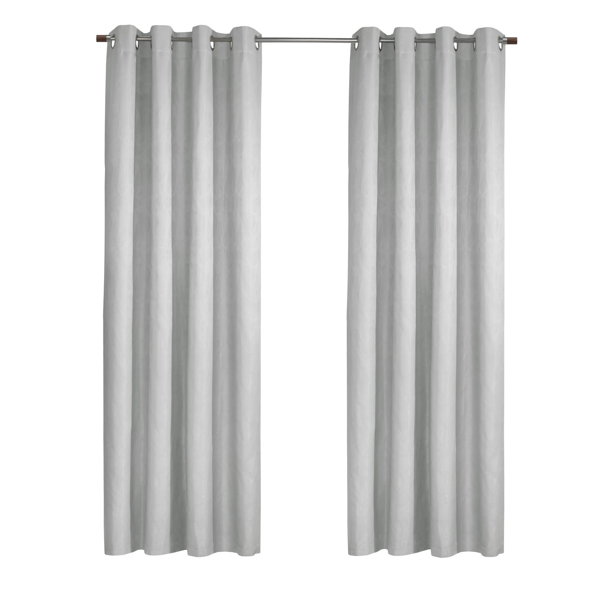 Loft Living Mila Blackout Grommet Indoor Curtain 52 x 63 in White