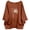 Brown, variant on Womens Summer Tops Zaewscy Women‘s Fashion Casual Loos Short Sleeve Linen Embroidery Funny Round-Neck T-Shirt Printing Top