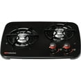 thumbnail image 1 of Suburban Mfg Stove Top 3070ABK For Suburban Drop-In Cooktop SDN2U; 18 Inch Length x 13 Inch Width; Black; Without Burners And Controls, 1 of 1