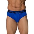 thumbnail image 2 of UFM Mens Underwear, Polyester-Spandex Mens Briefs, Regular and Adjustable Support Pouch Men Underwear, 28-30 waist, Gray, 2 of 4