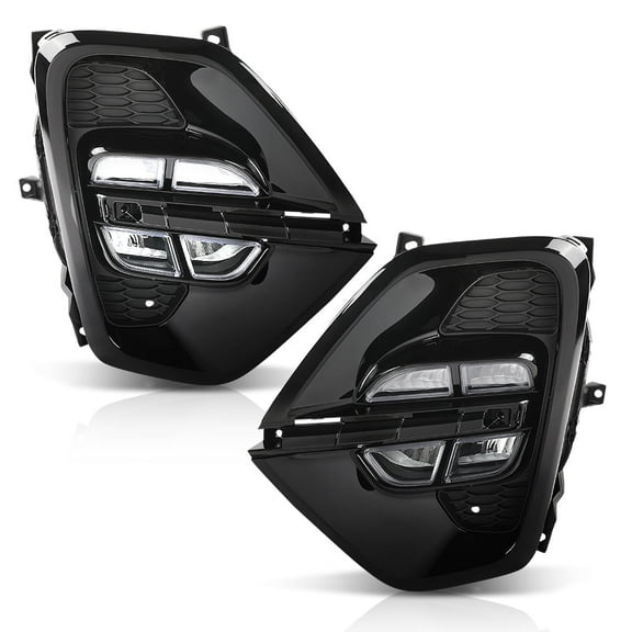 LED DRL Fog Lights Daytime Running Lamps Fit For 20-21 Kia Sportage Left Right