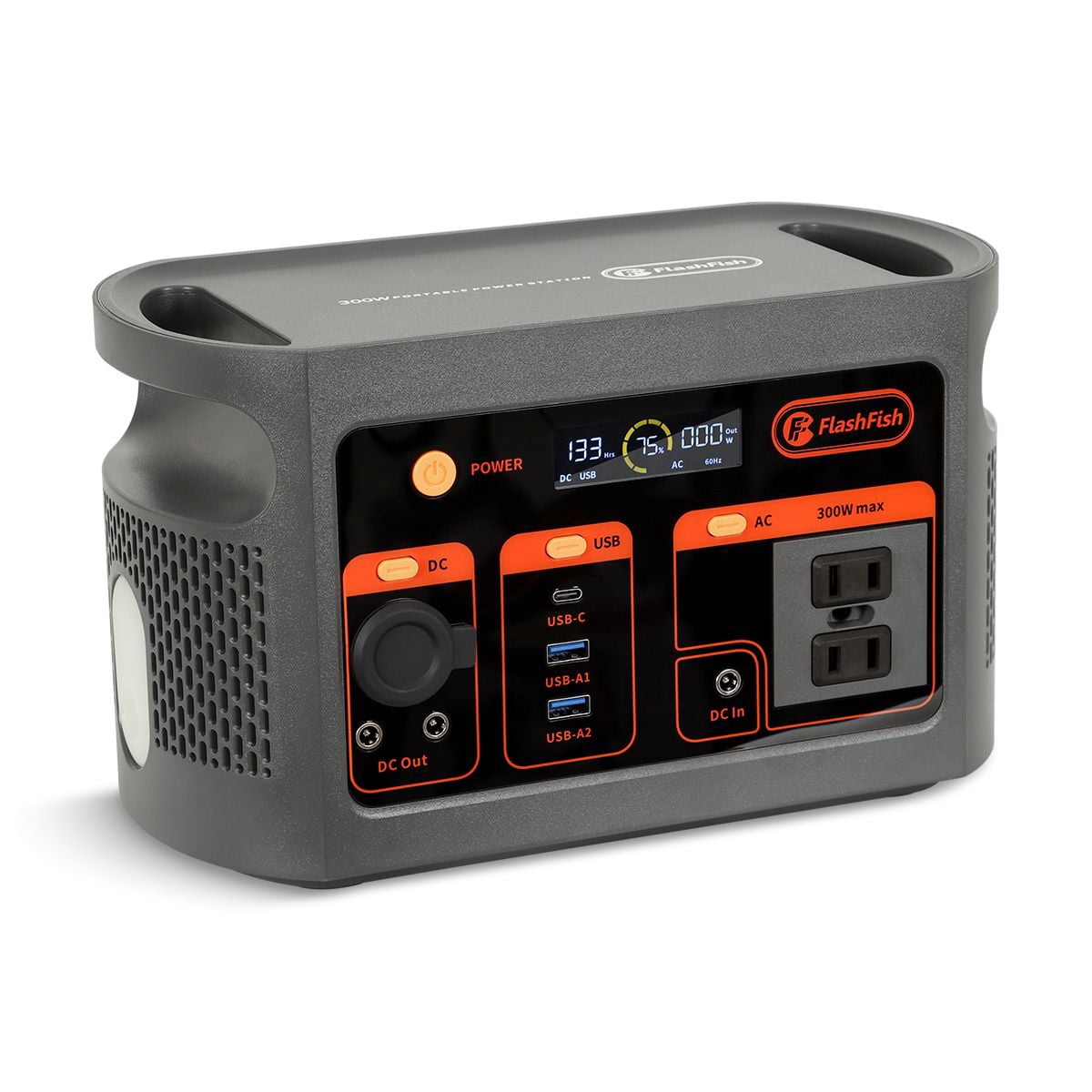 Gooloo Discovery 300 PRO Solar Generator, 230Wh Portable Power