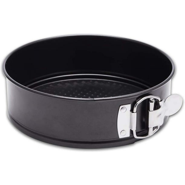 Hiware - Molde desmontable antiadherente de 7 pulgadas, molde para tarta de queso, molde para tartas a prueba de fugas con 50 piezas de papel pergamino, accesorios para olla a presión instantánea 6, 8 cuartos de galón