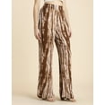 thumbnail image 2 of Moomaya Straight Loose Fit Printed Rayon Pant - Women's Trendy Straight Pant, 2 of 9