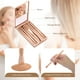 thumbnail image 3 of travel makeup brush set，travel small makeup brush set， makeup brush travel case， mini makeup brushes travel set (Apricot), 3 of 5