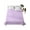 Plum Pink, variant on Queen Flat Sheet 90"x102", Purple Pink Soft Lightweight Bedding Flat Sheets Only, Geometric Vertical Striped Solid Rainbow Brushed Microfiber Top Bed Sheet, Breathable StainResistant Bedsheets