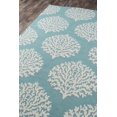 thumbnail image 4 of Momeni Veranda 9' X 9' Round Contemporary Hand Hooked Rug in Blue, 4 of 4