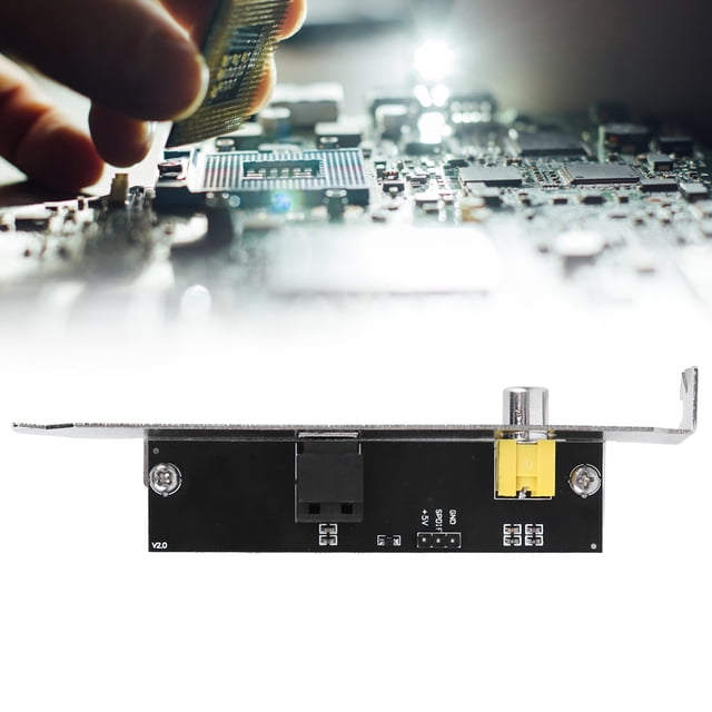 Soporte de cable SPDIF OutPlate Componentes ópticos eléctricos para placas base ASUS / GIGABYTE / MSI