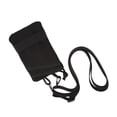 thumbnail image 2 of Bolsa de almacenamiento de llaves y tarjeta de cambio de bolsillo para exteriores, Mini riñonera portátil de tela Oxford, color negro, 2 of 12