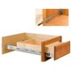 thumbnail image 5 of LONTAN Soportes de montaje traseros para cajones deslizantes 6 pares - B4502 Soporte de cajón de gabinete para gabinetes con marco frontal para cajones dorados de 1,77 pulgadas (45 mm) de ancho, 5 of 5