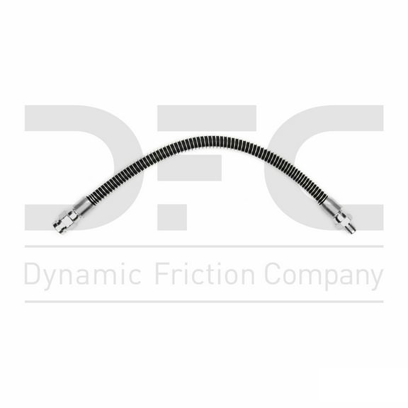 Front Dynamic Friction Company Brake Line Hose 350-54000 For 1972-1976 Ford Courier, 1972-1976 Mazda B1600