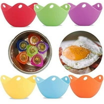Silicone Egg Poacher Egg Cooker Egg Molds Stovetop Egg Poacher Pan