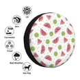 thumbnail image 4 of Sikiie Watermelon And Kiwi PVC Leather Spare Tire Wheel Cover Spare Tire Cover, for Car Truck SUV Camper Trailer Universal Fit(14-17in)-16 inch, 4 of 6