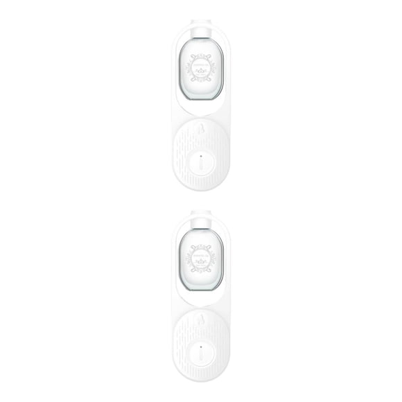 Wosthever ABS Air Freshener Battery Powered Rechargeable Quiet Gear Home Timing Bedroom Fragrance 5 Diffuser Office Running Tipo 1 2piezas