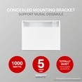 thumbnail image 2 of Stelpro White SHC Convector Heater - 1000W, 240 Volts - Controlled via Wall Thermostat (sold separately), 2 of 9
