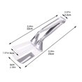 thumbnail image 5 of Shoreew 1/2/3Pcs Stainless Steel Spatula Tong Long Handle Multifunction BBQ Steak Meat Fish Frying Bread Serving Kitchen Food Flip Shovel Grill Clamp, 5 of 6