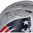 thumbnail image 2 of Tom Brady New England Patriots & Tampa Bay Buccaneers Personalized Autographed Riddell Half & Half Speed Authentic Helmet - Fanatics Authentic Certified, 2 of 3