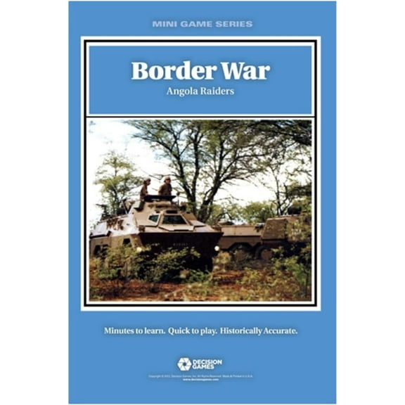 Decision Games Mini Game Series 1708 Border War, Angola Raiders