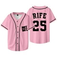 thumbnail image 2 of Matt Rife 25 Logo Baseball Jacket Tee Stay Golden Tour Merch Women Men V-neck Short Sleeve T-Shirts, 2 of 6