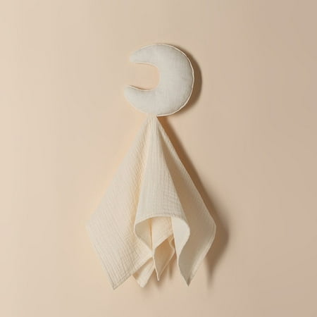 

QWZNDZG Baby Cotton Muslin Comforter Blanket Soft Star Newborn Sleeping Dolls Cute Kids Sleep Toy Soothe Appease Towel Bibs Saliva Towel