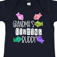 thumbnail image 4 of Inktastic Grandma's Fishing Buddy with Colorful Fish Boys or Girls Baby Bodysuit, 4 of 5