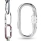 thumbnail image 4 of Cerradura de escalada NikouMX Mosquetón de seguridad en forma de O 25KN, 4 of 8