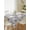 Light Beige Mist Blue, variant on Blue Coastal Table Cloth, Shell Floral Ocean Retro Waterproof Tablecloth for Square Tables, Reusable Washable Fabric Table Cover for Restaurant Kitchen Dining Tables 60"x60"