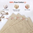 thumbnail image 4 of MADIKA 100% Cotton Mesh Laundry Bags, Premium Soft, No Dye, Set of 4, Natural, 4 of 8