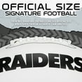 thumbnail image 4 of Franklin Sports NFL Las Vegas Raiders Autograph Football - Official Size White Panel Souvenir Football for Autographs + Signatures - NFL Team Fan Shop Memorabilia Football for Display, 4 of 14