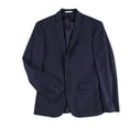 thumbnail image 1 of bar III Chaqueta de franela con dos botones para hombre, azul, 36 corto, 1 of 2