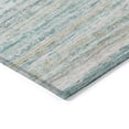 thumbnail image 4 of Addison Rugs Chantille Indoor/Outdoor Transitional Stripes Teal Washable Rectangle Rug, 10' x 14', 4 of 6