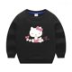 thumbnail image 3 of Jersey informal de algodón puro de nuevo estilo para niños de Hello Kitty, suéter de cuello redondo con estampado bonito para niños y niñas, Top para niños, 3 of 5