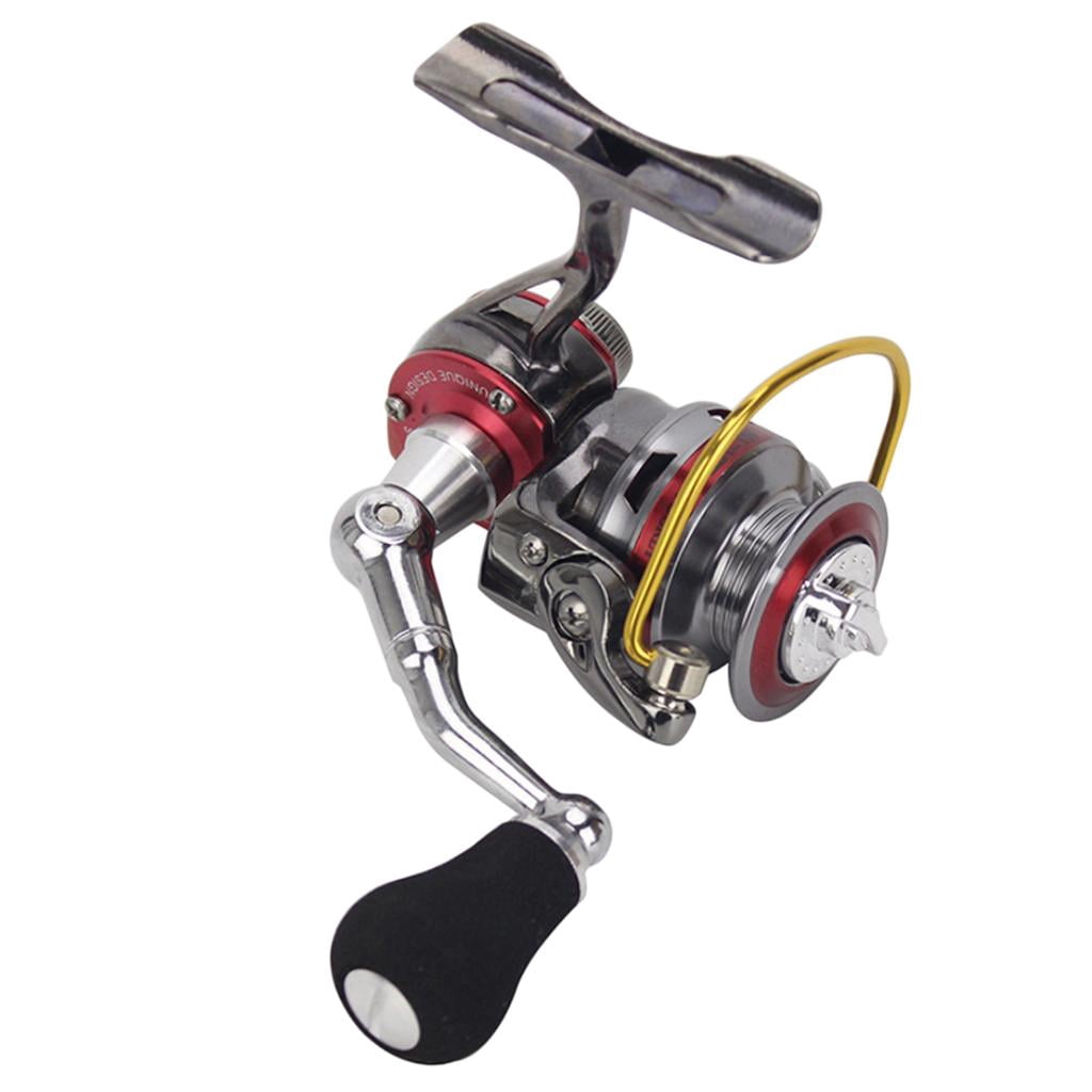 Axioma Zinc Alloy Mini Fishing Reel 3+1BB Fishing Tackles 175g Red