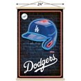 thumbnail image 3 of MLB Los Angeles Dodgers - Neon Helmet 23 Wall Poster with Magnetic Frame, 22.375" x 34", 3 of 6