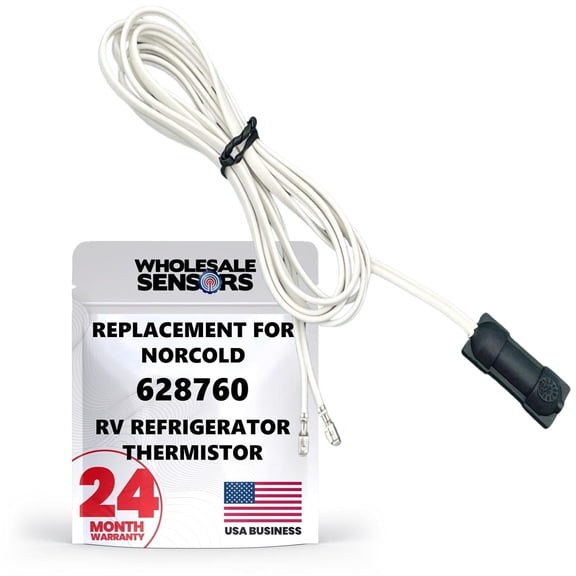 Wholesale Sensors Replacement for Norcold 628760 RV Refrigerator Thermistor Assembly 24 Month Warranty