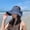 Navy Blue, variant on Yoyauz Ladies' Sun Hat With Wide Brim, Ponytail, Hole Uv Protection, Summer Hat Foldable Upf 50+For Outdoor Travel