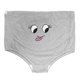 thumbnail image 1 of Mujer Señora Cintura Alta Lindas Bragas Ajustables Calzoncillos de Dibujos Animados Ropa Interior de Maternidad (gris XL), 1 of 5