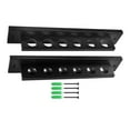 thumbnail image 2 of 6 Pool Rack, Professional Wall Mounted Wood Billiard/Pool Rack, Billiard Rods Organizer Rack, 2 of 9
