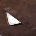 thumbnail image 7 of Mens Oversized Leather Jackets Solid Color Vintage Zipper Long Sleeve Lapel Neck Outerwear Coat, 7 of 7