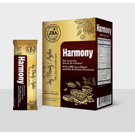 JBA Caffe Latte with Collagen With Brain-Boosting Herbs & Nutrients Promotes mental energy & focus, Encourages a peaceful, positive mood (Mastermind Smart Caffe Latte)