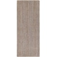 thumbnail image 2 of 2x15 Ft Gray Jute Area Rug, Hand-Woven, Reversible, Farmhouse Boho Style, Durable & Pet-Friendly Rug for Living Room, Dining Room, and Bedroom, 2 of 5