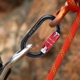 thumbnail image 4 of Mosquetón Con Cerradura De Seguridad, Hebilla O, Equipo De Mosquetón De Rescate Para Escalada En Montaña En Roca Al Aire, 4 of 7