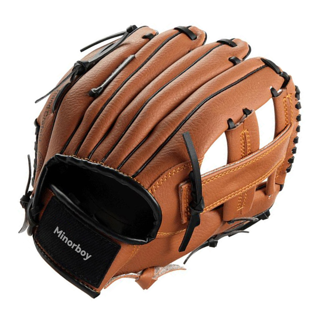 Minorboy Baseball Gloves,Easy Opening And Closing Of  Wear-Resistant Baseball Gloves