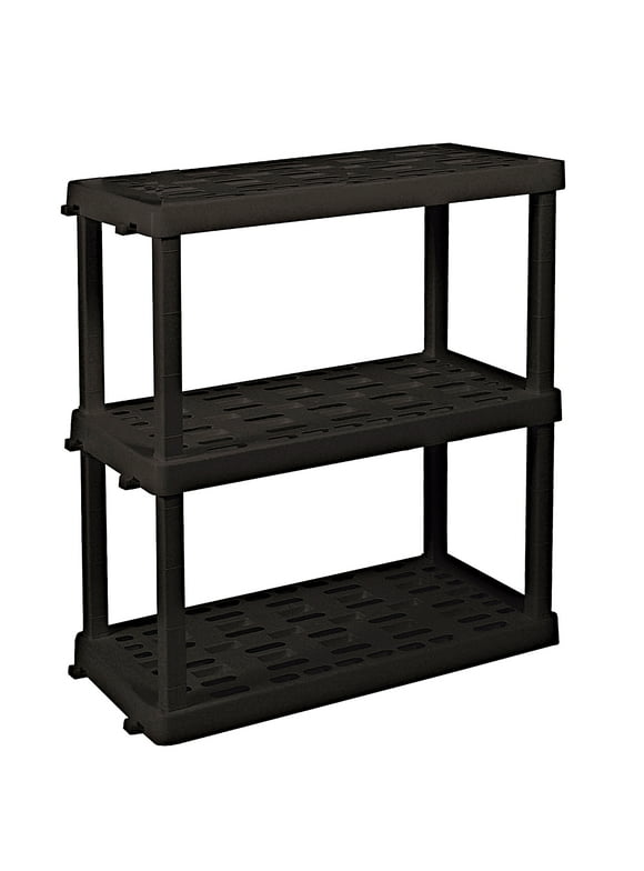 Plastic Shelving in Garage Shelves and Racks