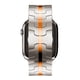 thumbnail image 4 of Correa de Metal de lujo para Apple Watch, pulsera de acero inoxidable de Color Ultra titanio para iWatch 8, 7, 6, 5, 4, se, 49mm, 45mm, 44mm, 42, 4 of 4