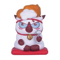 52Toys Food on Head Dessert Series Vinyl Figure - Cat with Cream Puff