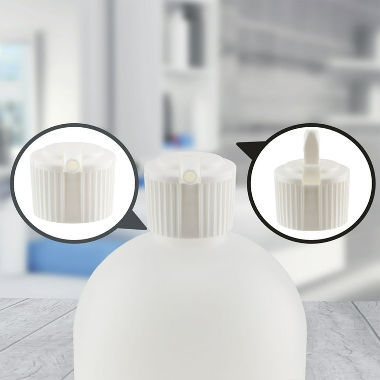 Uxcell 24 Pcs 28/410 Flip Bottle Top Dispensing Caps, Plastic Squeeze Bottles Dispensing Cap Spout Flip Replacement Top Shampoo Moisturizer White 121a384f 9983 45cb B9f2 879693d51b23.4418621096449e6f71c1e669ba13b37e