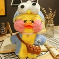 thumbnail image 1 of Pato de peluche Lalafanfan de 30cm, juguetes de peluche, Pato amarillo, abrazo Flifan, Plushes Kawaii, peluches de animales, almohada, juguete suave, 1 of 6